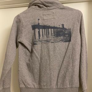 Hurley Zip Up Hoodie, Unisex, Childs Size Small